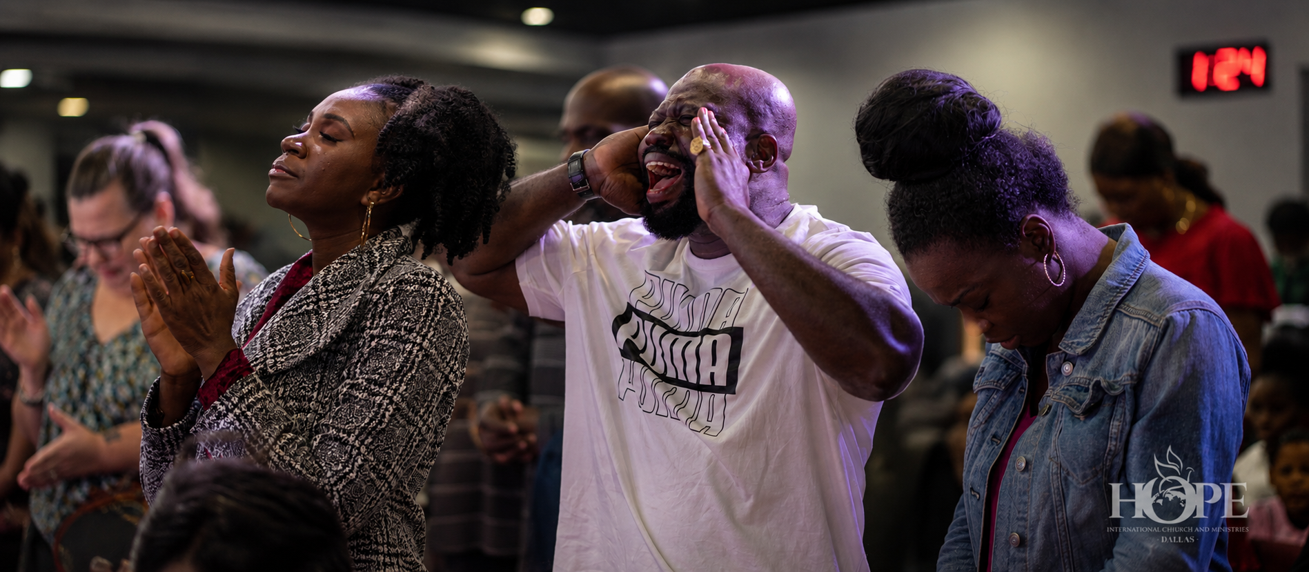 Prayer at Hope Dallas
